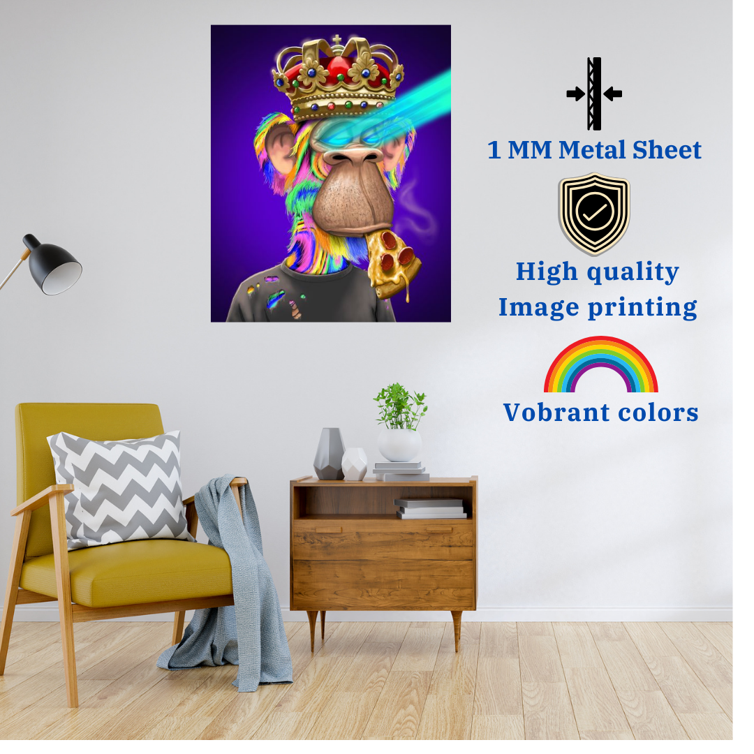 APE NFT Metal Print