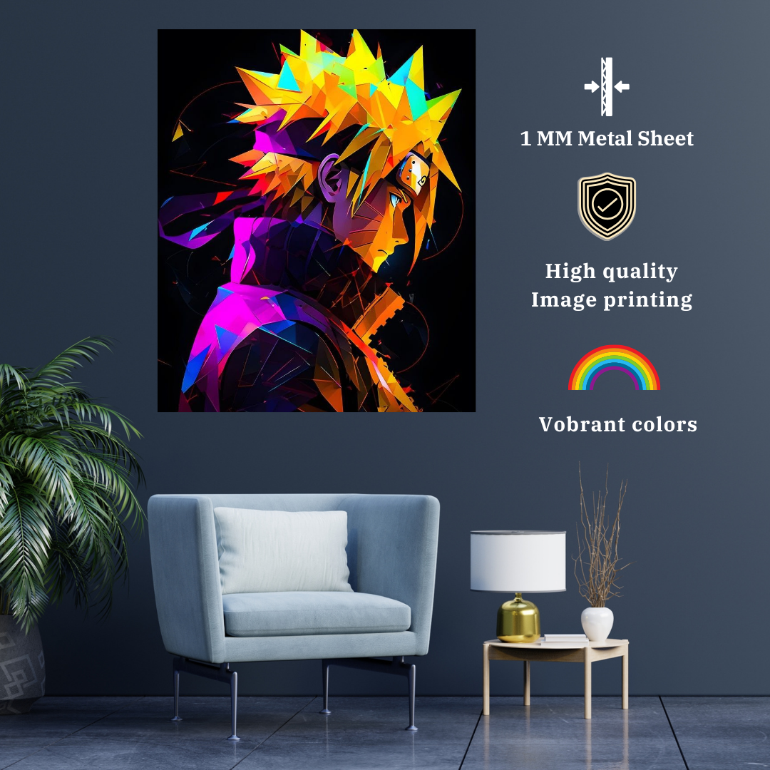 Naruto Metal Print