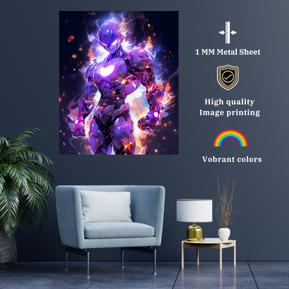 Anime Metal Print