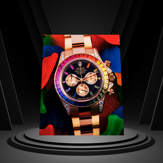 Rolex Metal Print