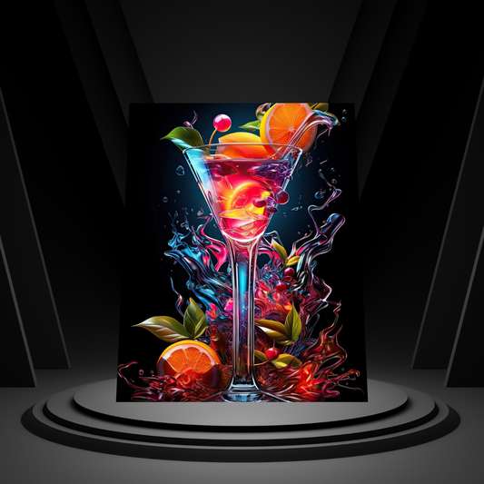 cocktail Metal Print