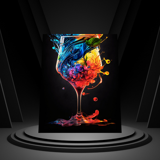 Mocktail Metal Print